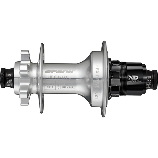 Spank Hex-Drive Boost, Rear Hub - 32H J Bend