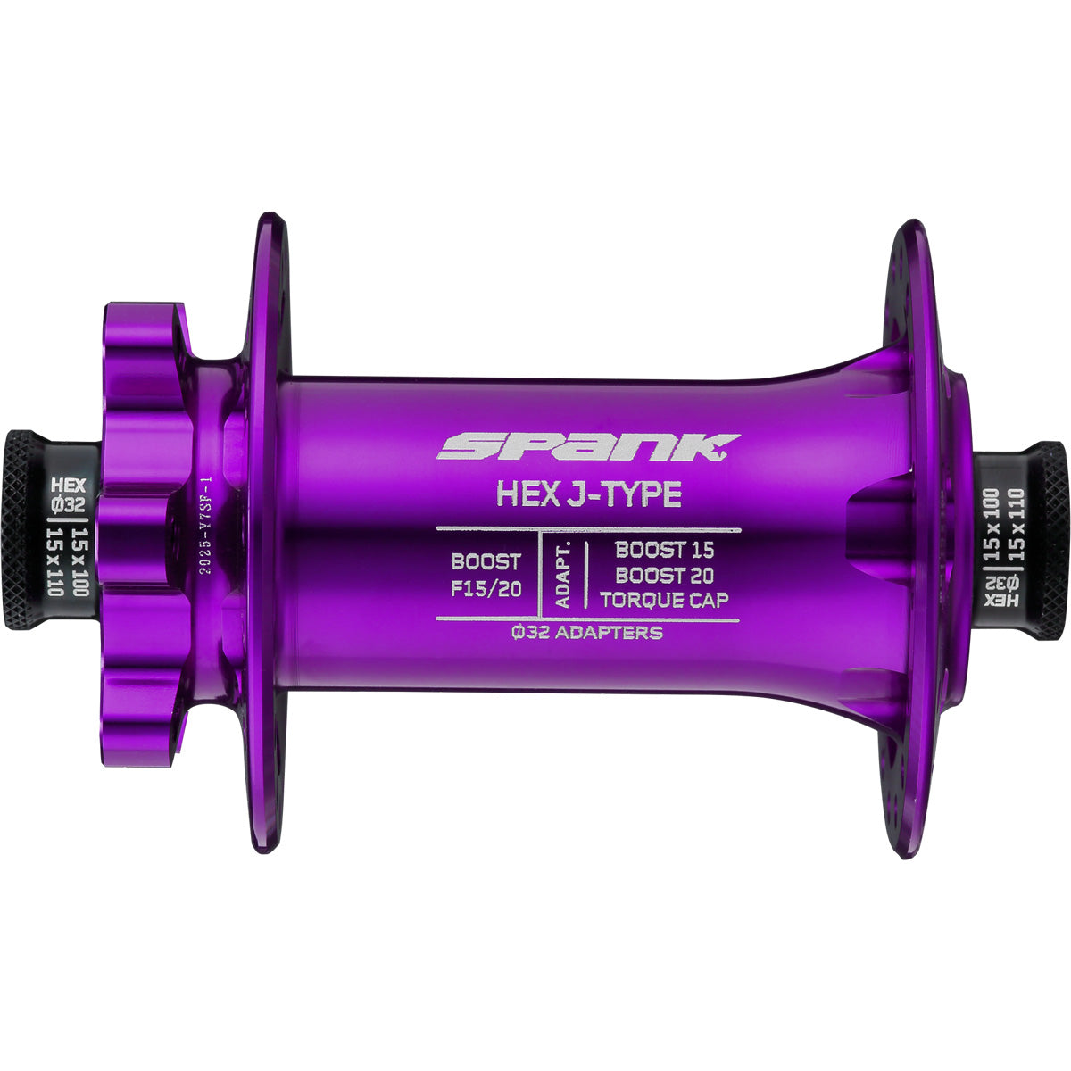 Spank Hex-Drive Boost Front Hub - 32H J Bend
