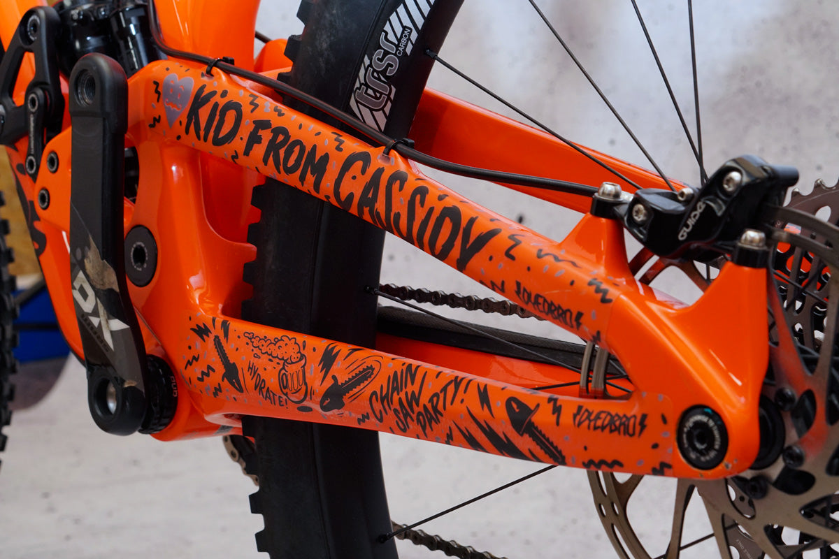 DyedBro Frame Protection Chainsaw