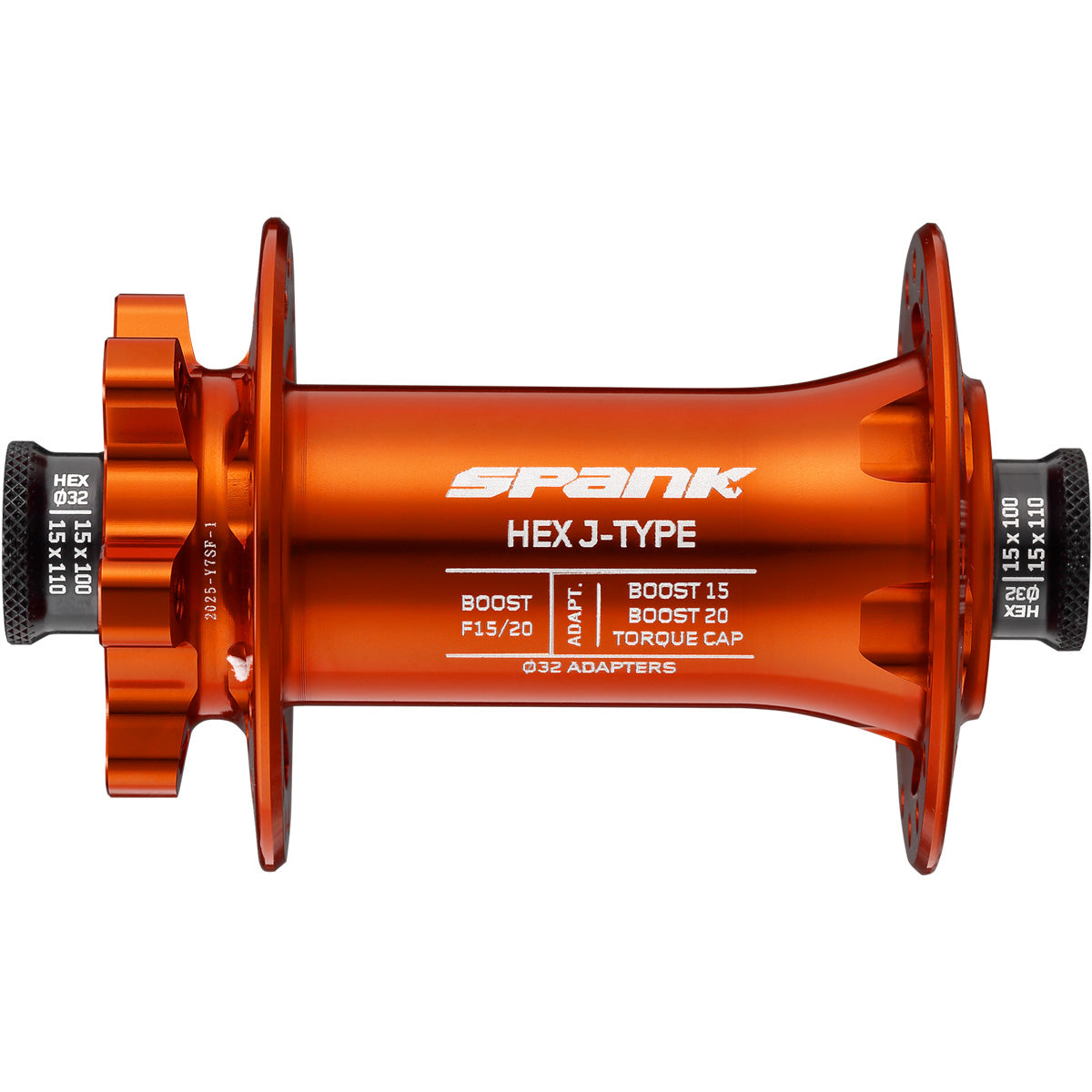 Spank Hex-Drive Boost Front Hub - 32H J Bend