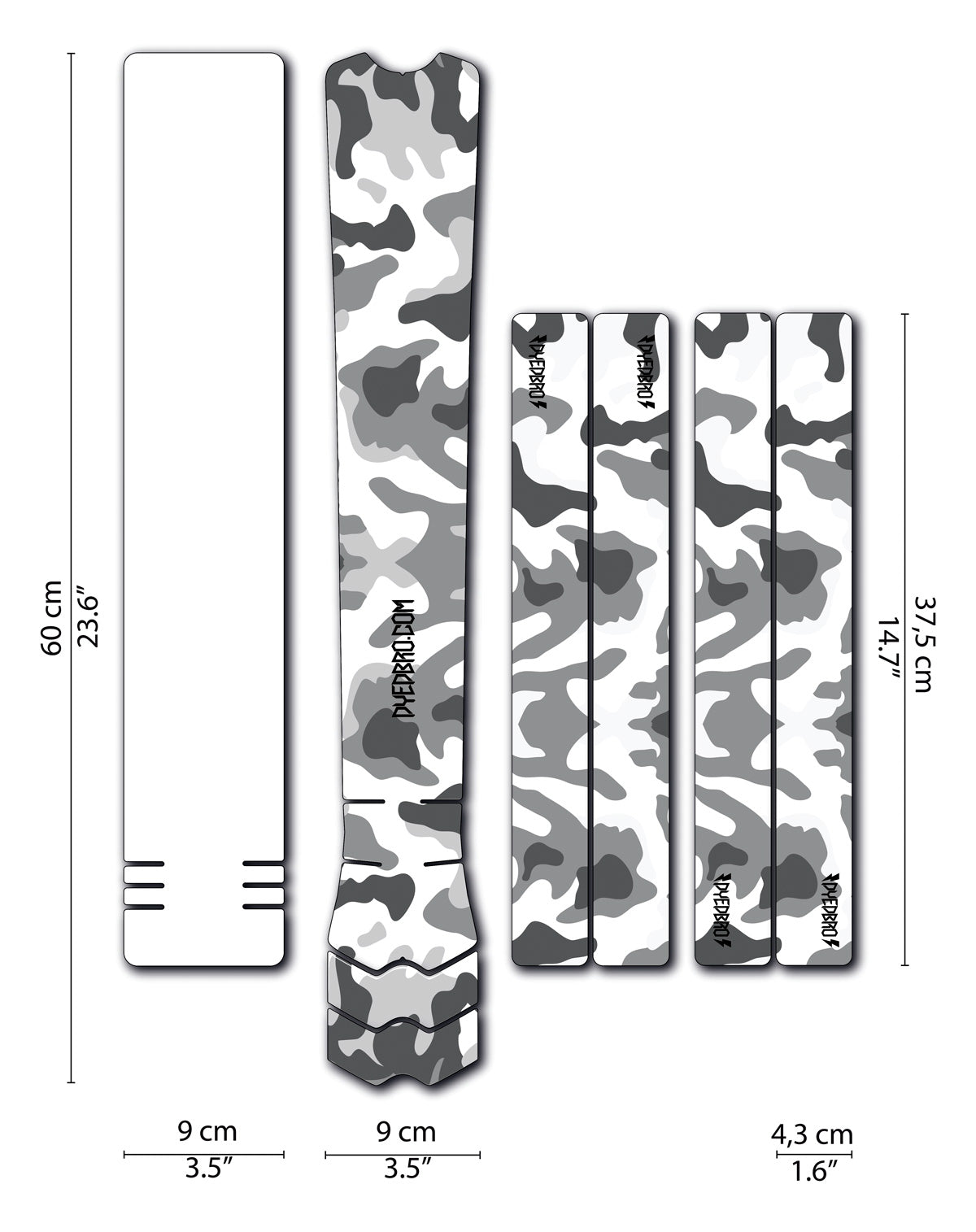 DyedBro Frame Protection Camo