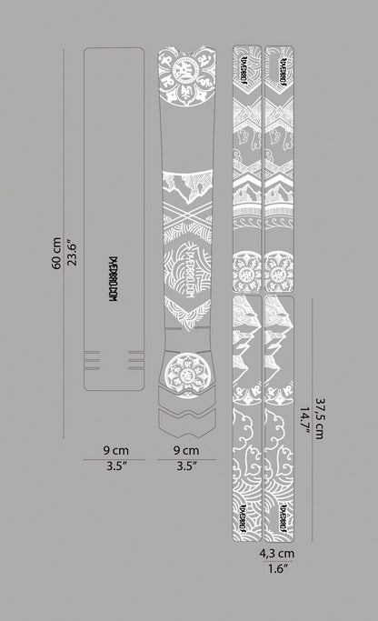 DyedBro Frame Protection Mandala