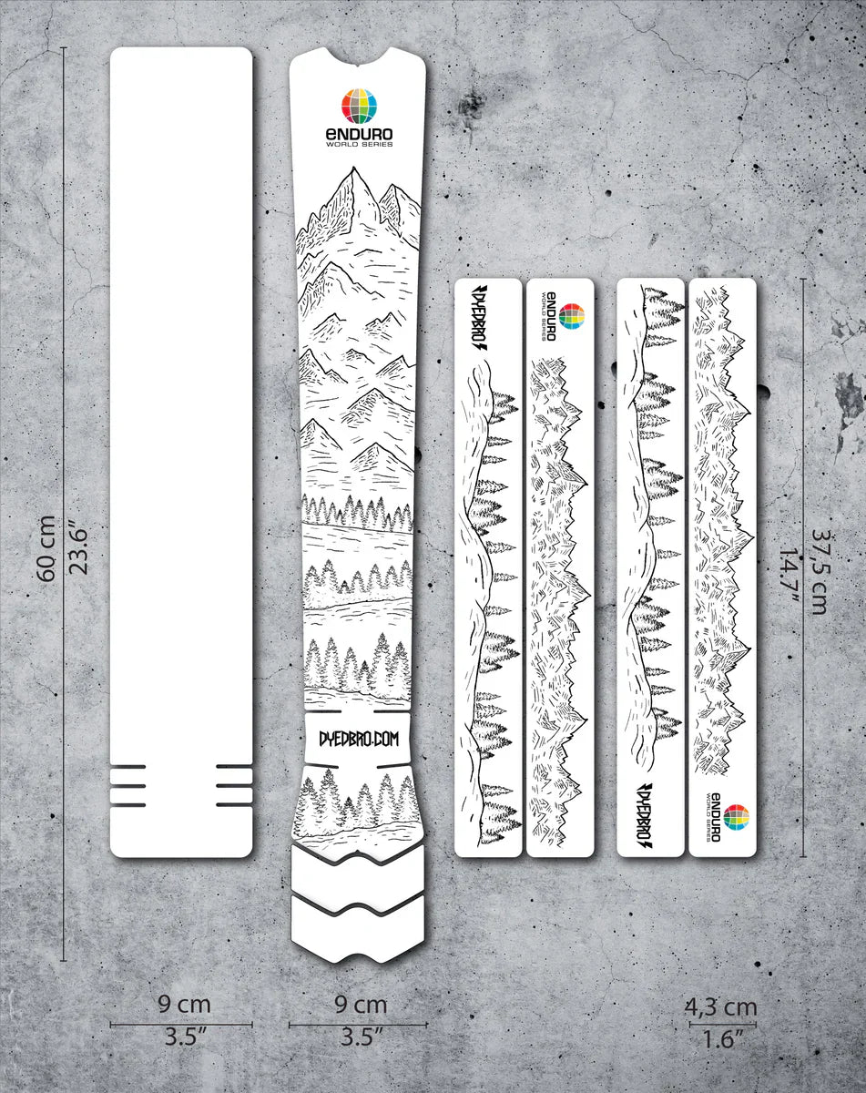 DyedBro Frame Protection EWS Mountains