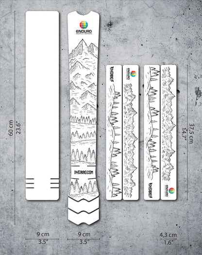 DyedBro Frame Protection EWS Mountains