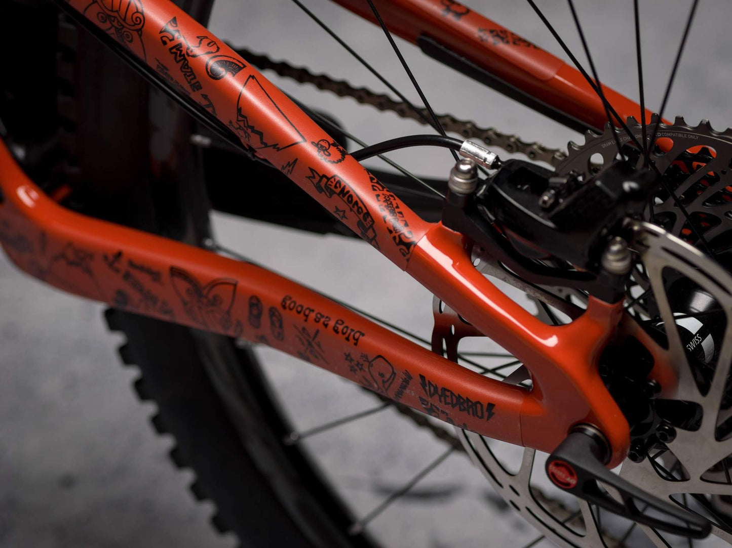 DyedBro Frame Protection NZ Enduro